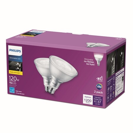Philips 90W LED PAR38 3000K, PK 2 532515